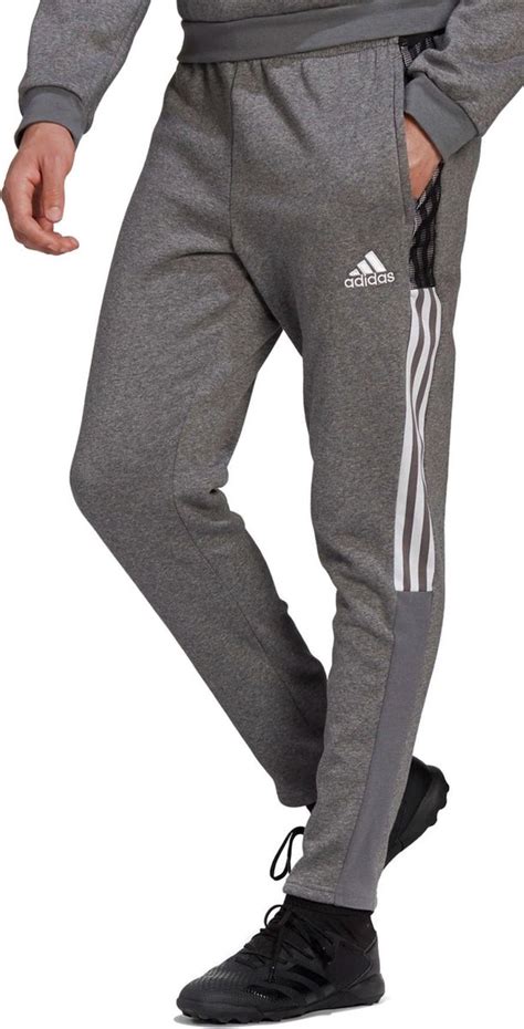 adidas broek heren grijs|Adidas broek.